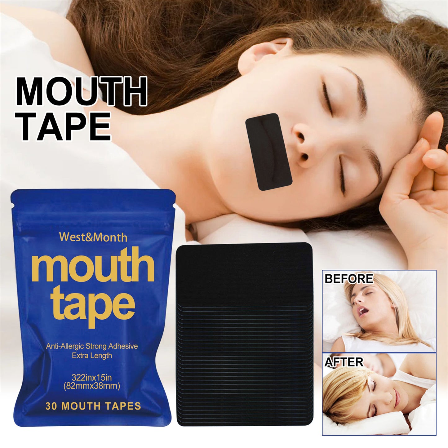 tiras bucales Mouth Tapes