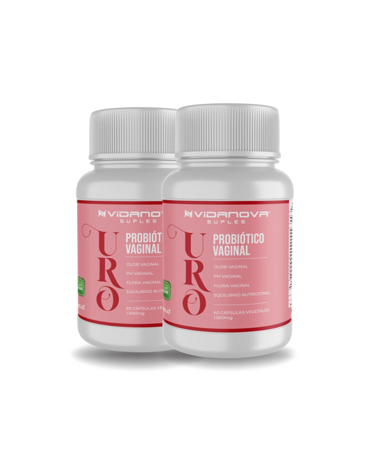 Pack 2 - URO Probiótico Vaginal | Equilibrio y Protección para la Salud Femenina | Obliv