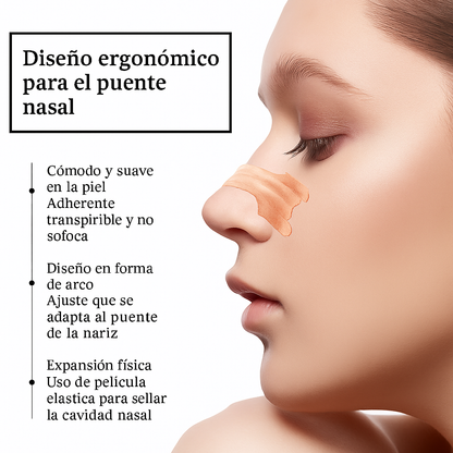Tiras Nasales Pro Obliv: ¡Respira Mejor y Transforma tu Sueño!