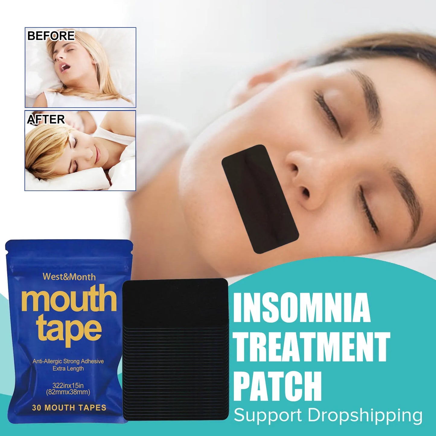 tiras bucales Mouth Tapes