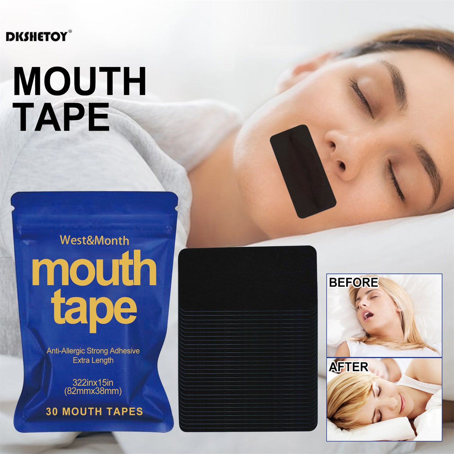 tiras bucales Mouth Tapes