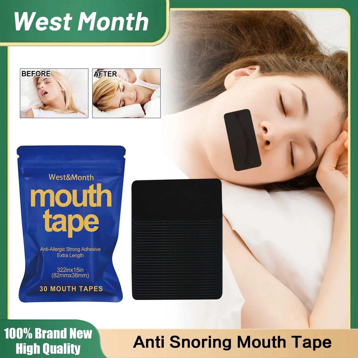 tiras bucales Mouth Tapes